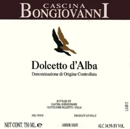 Cascina Bongiovanni Bongiovanni Dolcetto d'Alba