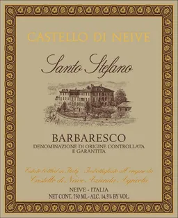 Barbaresco Santo Stefano