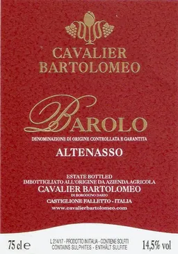 Barolo Altenasso
