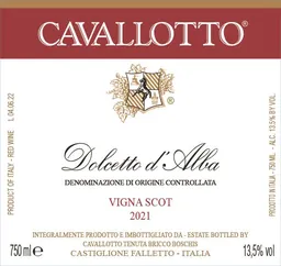 Dolcetto d'Alba Vigna Scot
