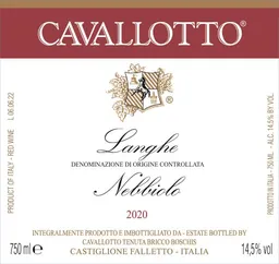 Cavallotto Langhe Nebbiolo