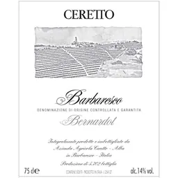 Ceretto Barbaresco Bricco Asili Bernardot