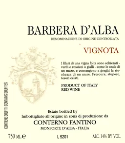 Barbera d'Alba Vignota