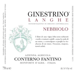 Conterno Fantino Ginestrino Langhe Nebbiolo