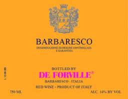 De Forville Barbaresco