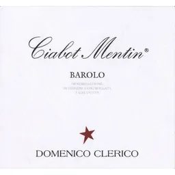 Domenico Clerico Barolo Ciabot Mentin Ginestra