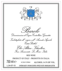 Elio Altare Barolo