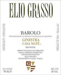 Barolo Ginestra Casa Mate