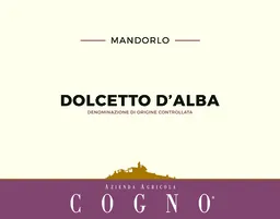 Elvio Cogno Mandorlo Dolcetto d'Alba