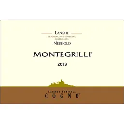 Elvio Cogno Montegrilli Nebbiolo