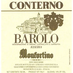 Monfortino Barolo Riserva
