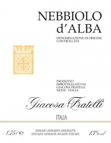 Giacosa Fratelli Nebbiolo d'Alba