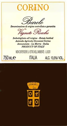 Barolo Vigna Rocche