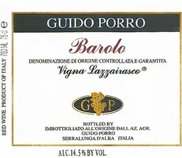 Vigna Lazzairasco Barolo