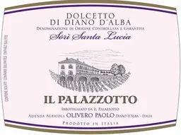Dolcetto di Diano d'Alba Sori Santa Lucia