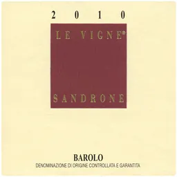 Sandrone Barolo Le Vigne Sibi Et Paucis