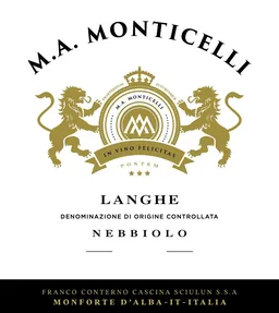 M.A. Monticelli Langhe Nebbiolo