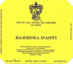 Marchesi di Gresy Barbera d'Asti