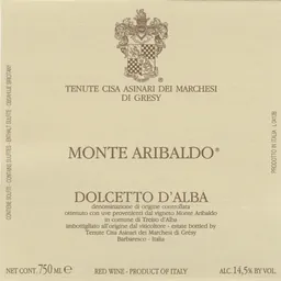 Dolcetto d'Alba Monte Aribaldo