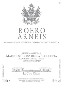 Marchesi Incisa della Rocchetta Roero Arneis