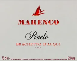 Brachetto d'Acqui Pineto