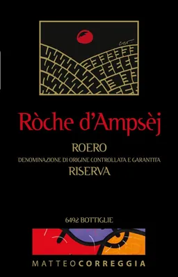 Matteo Correggia Roche d'Ampsej Roero Riserva