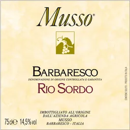 Rio Sordo Barbaresco