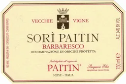 Barbaresco Sori  Vecchie Vigne Riserva