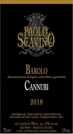 Barolo Cannubi