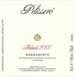 Barbaresco Nubiola