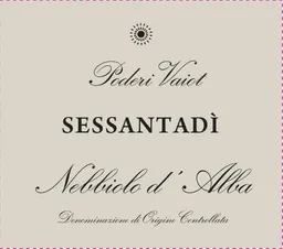 Sessantadi Nebbiolo d'Alba