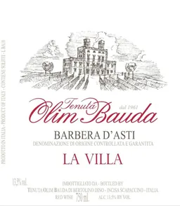 Tenuta Olim Bauda Barbera d'Asti La Villa