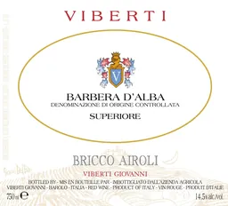 Bricco Airoli Barbera d'Alba Superiore