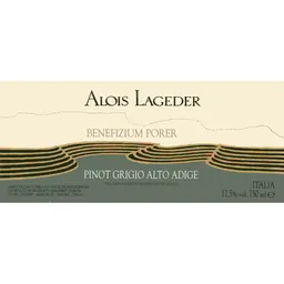 Alois Lageder Benefizium Porer Pinot Grigio