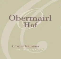 Azienda Agricola Haderburg Eisaktal Obermairlhof Gewurztraminer