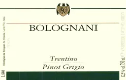 Bolognani Trentino Pinot Grigio