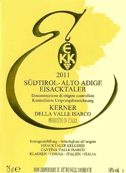 Cantina Valle Isarco Kerner