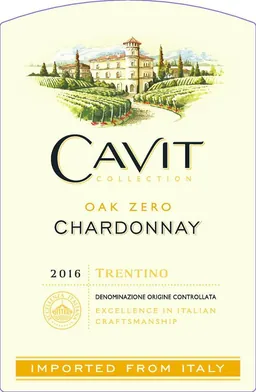 Cavit Oak Zero Chardonnay