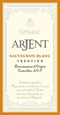 Concilio Trentino Arjent Sauvignon Blanc