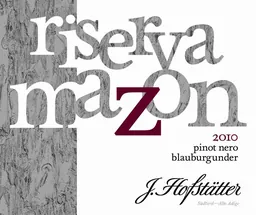 Alto Adige Riserva Pinot Nero Blauburgunder