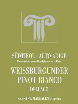 Alto Adige Dellago Weissburgunder Pinot Bianco