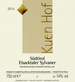 Kuenhof Eisacktaler Sylvaner