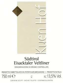 Kuenhof Eisacktaler Veltliner