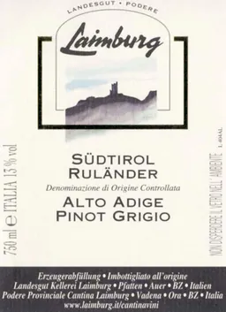 Sudtioroler Rulander Pinot Grigio