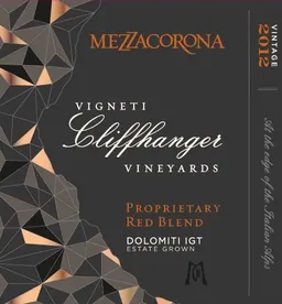 Vigneti delle Dolomiti Cliffhanger Vineyards Red