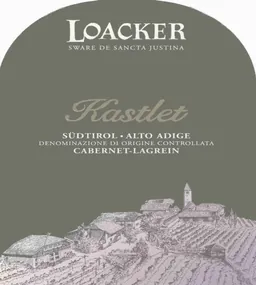 Lagrein  Alto Adige Kastlet Cabernet Sauvignon