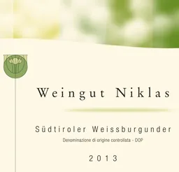 Niklas Alto Adige  er Weissburgunder Pinot Bianco