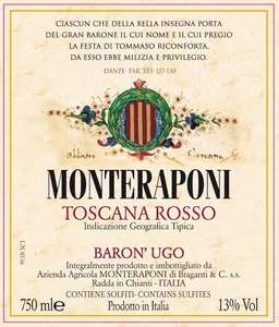 Monteraponi Baron' Ugo Toscana Rosso