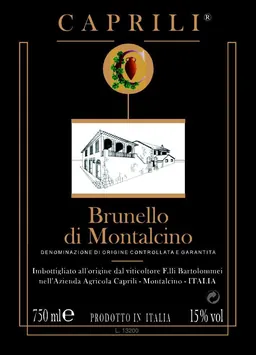Caprili Brunello di Montalcino
