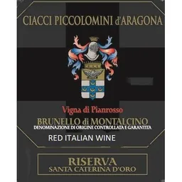 Brunello di Montalcino Pianrosso Riserva Santa Caterina d'Oro